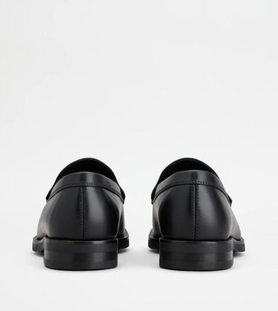 26SS 토즈 스탬프 모노그램 스웨이드 로퍼 XXM0ZF0Q920PLSB999 Black - TODS