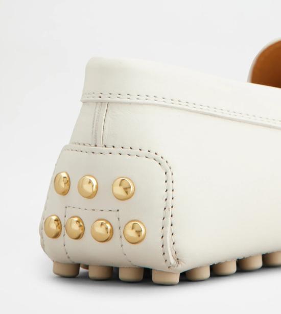 26SS 토즈 플랫 슈즈 XXW22L0KA20N6MB015 White - TODS