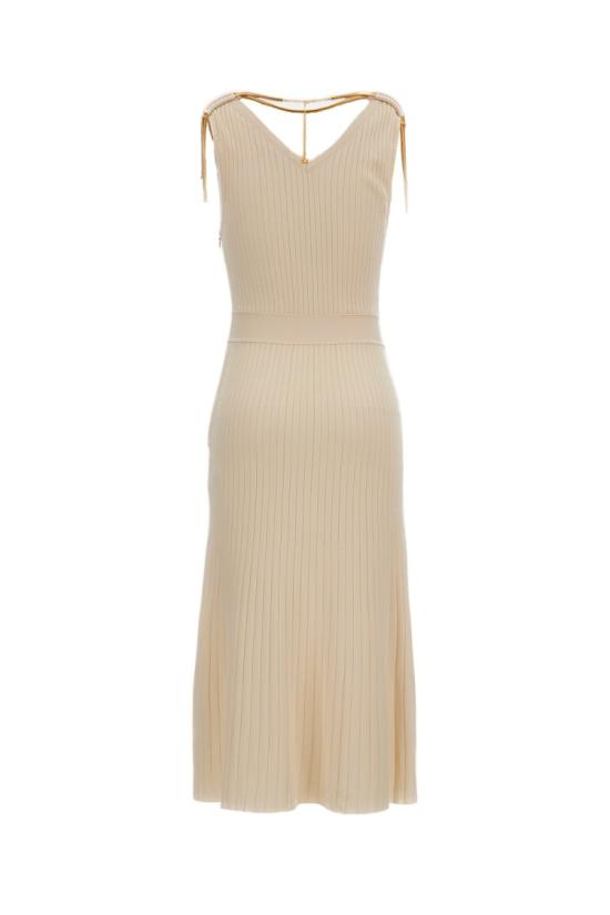 26SS 엘리자베타프랜치 미디 원피스 AM18S61E2193 White - ELISABETTA FRANCHI