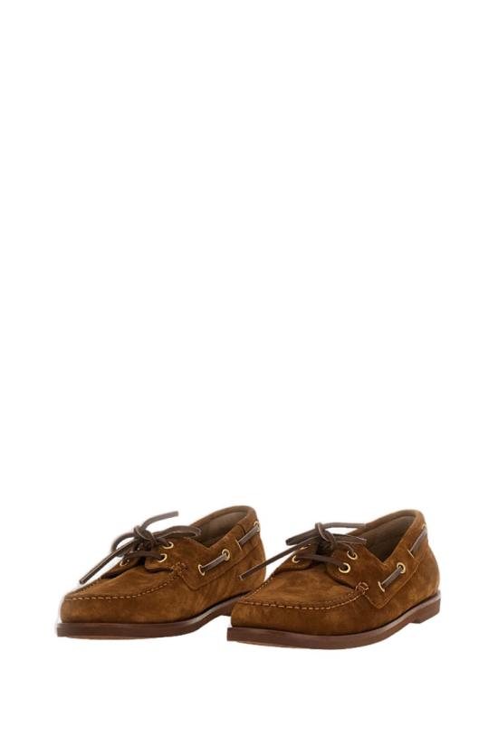 26SS 지안비토로시 플랫 슈즈 G2536710GOMS4CTECU Brown - GIANVITO ROSSI