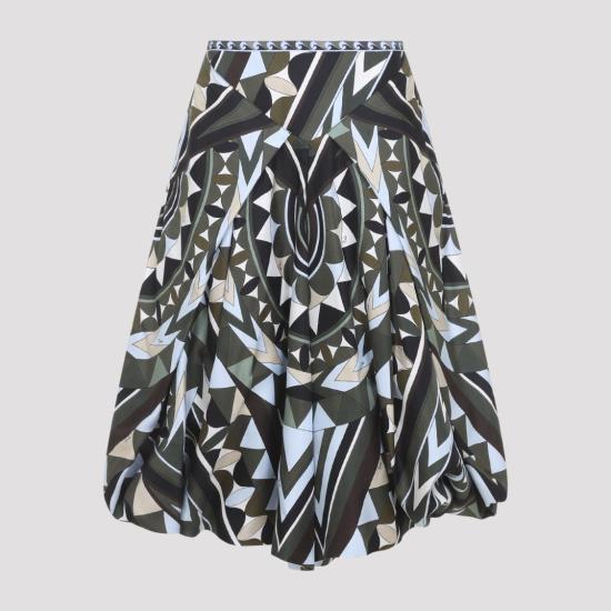 26SS 푸찌 미디 스커트 6HRT06 6H771 Grey - PUCCI