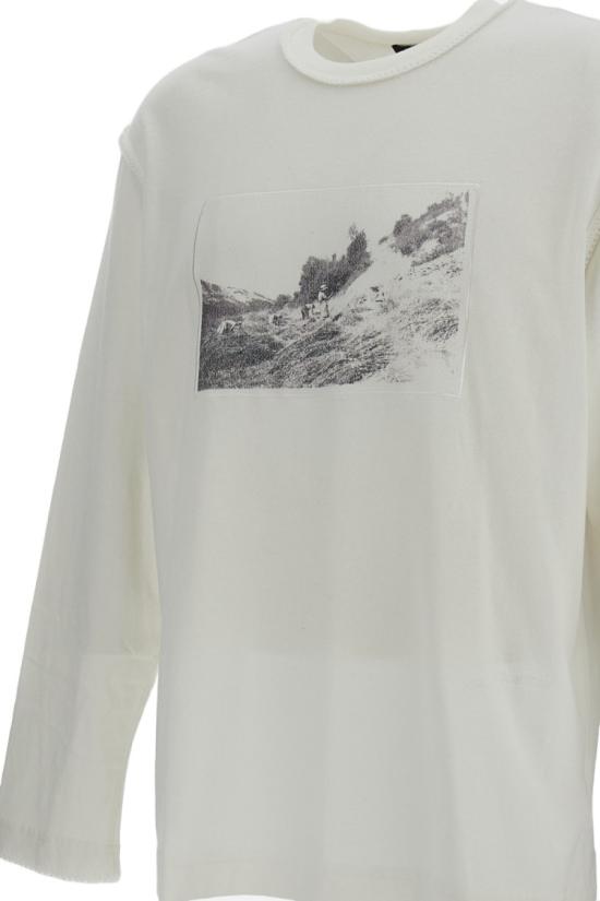 26SS 자크뮈스 반팔 티셔츠 TSM00596AJ002561NU White - JACQUEMUS