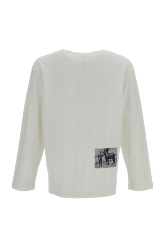 26SS 자크뮈스 반팔 티셔츠 TSM00596AJ002561NU White - JACQUEMUS