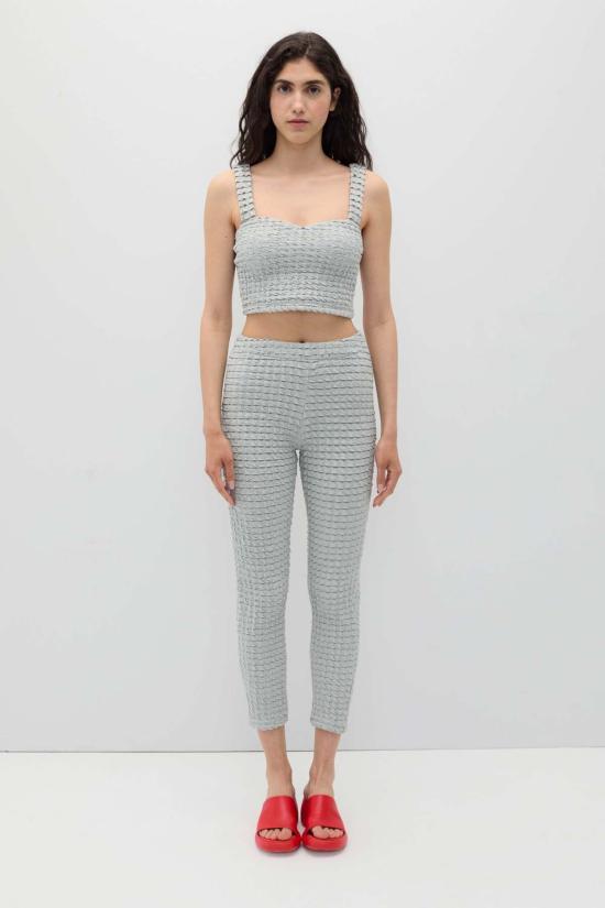  리타 민소매 티셔츠 로우 시그프리드 탑 펄