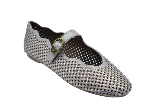 26SS 커트가이거 플랫 슈즈 WAVY MAYFAIR Grey - KURT GEIGER