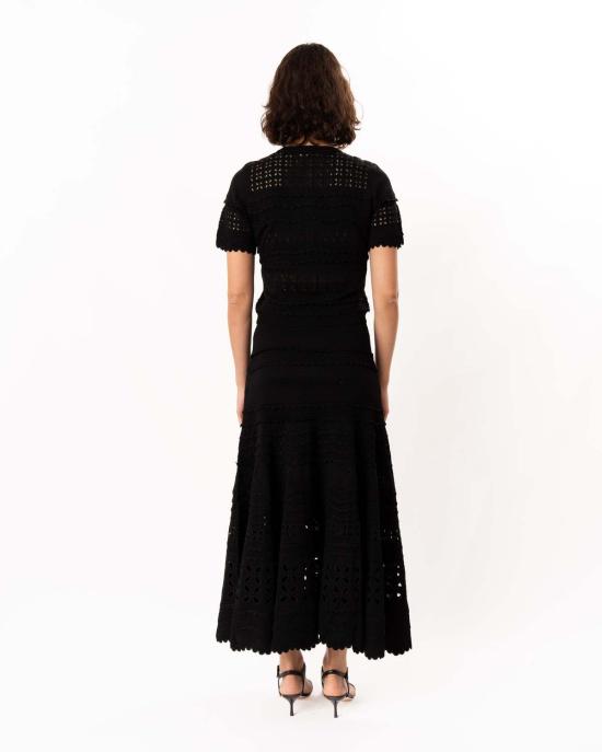  울라 존슨 가디건 아브리아나 니트  블랙 - ULLA JOHNSON