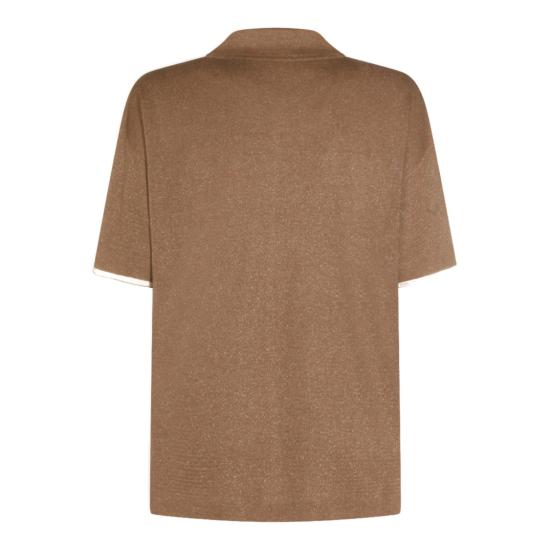 26SS 파비아나 필리피 탑 MAD276F492M1091275 Brown - FABIANA FILIPPI