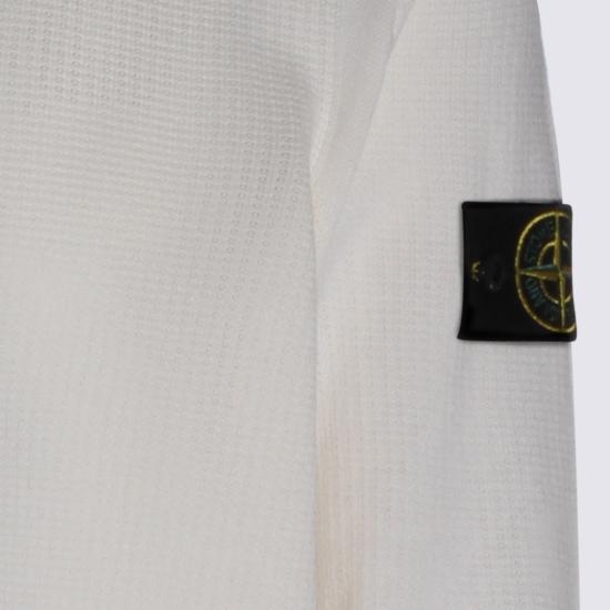 26SS 스톤 아일랜드 니트웨어 L1S155100023S01B2V0093 White - STONE ISLAND