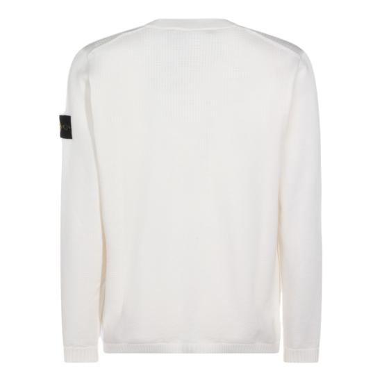 26SS 스톤 아일랜드 니트웨어 L1S155100023S01B2V0093 White - STONE ISLAND