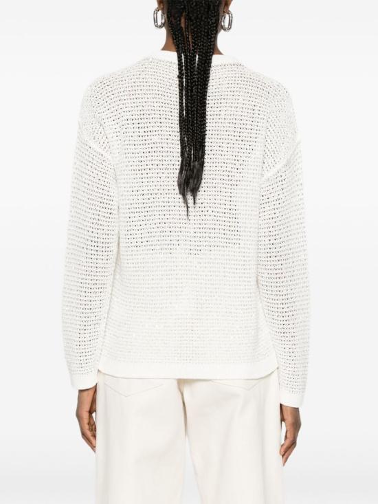  파비아나 필리피 스웨터 코튼  화이트 - FABIANA FILIPPI