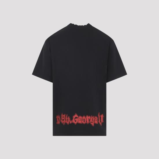 26SS 발렌시아가 반팔 티셔츠 764235 TUVD5 Black - BALENCIAGA