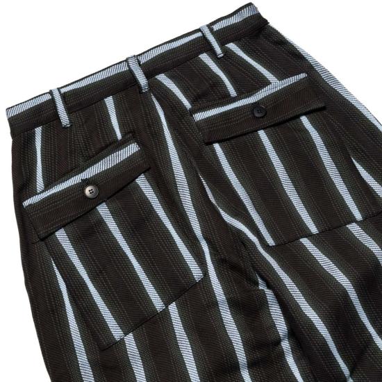  사무라이 진스 스트레이트 팬츠 사무라이 진 Sjap25 Dps 드렁큰 스트라이프 2웨이 팬츠 - SAMURAI JEANS