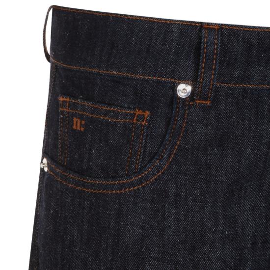 26SS 나인인더모닝 데님 SOF04U44RINSE Black - NINE IN THE MORNING