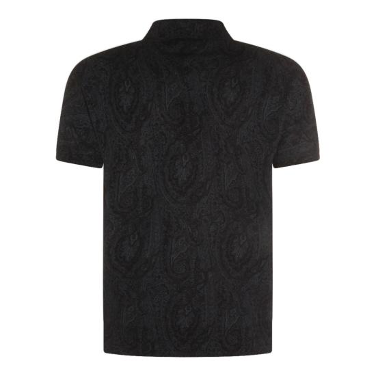 26SS 에트로 폴로 티셔츠 MRKF0004AKG63B0064 Black - ETRO