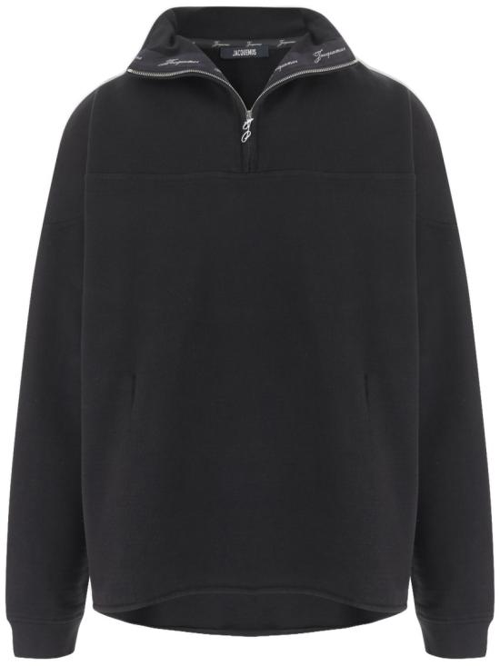 26SS 자크뮈스 집업 니트 SSM00321AJ00255990 Black