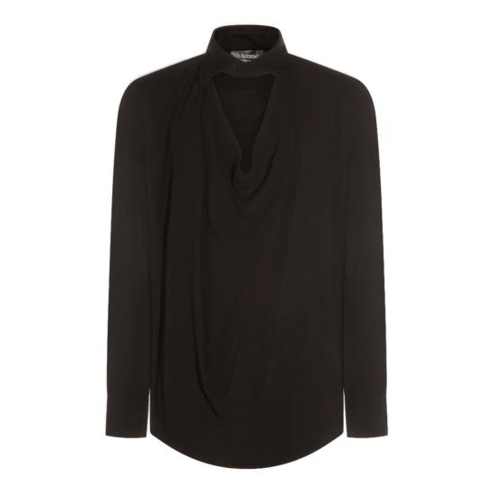 26SS 비비안웨스트우드 셔츠 2401004GW01EMN405 Black