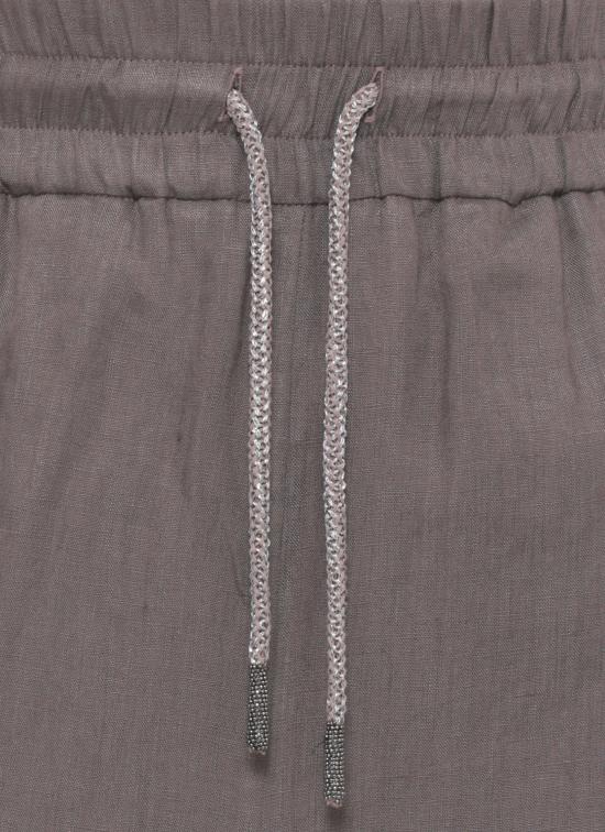 26SS 빠니깔레 스트레이트 팬츠 D381238PA 38D12B0290 Brown - Panicale