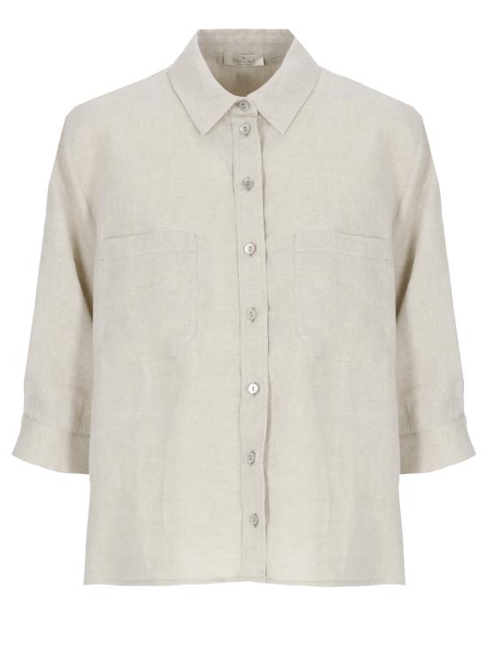 26SS 빠니깔레 셔츠 D381247CAM 38D03B0220 Ivory