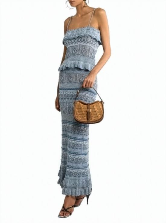 26SS 에트로 스커트 WRKB0062AV867 Blue - ETRO