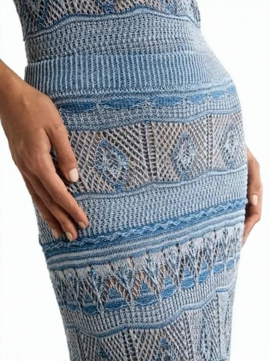 26SS 에트로 스커트 WRKB0062AV867 Blue - ETRO