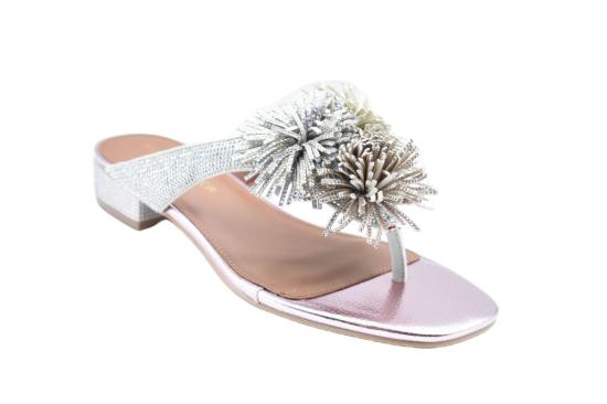 26SS 커트가이거 샌들 POM POM TBAR FLAT White - KURT GEIGER