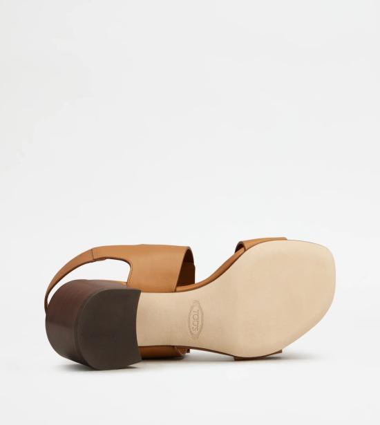 26SS 토즈 샌들 XXW03L0JG10N6MS410 Brown - TODS
