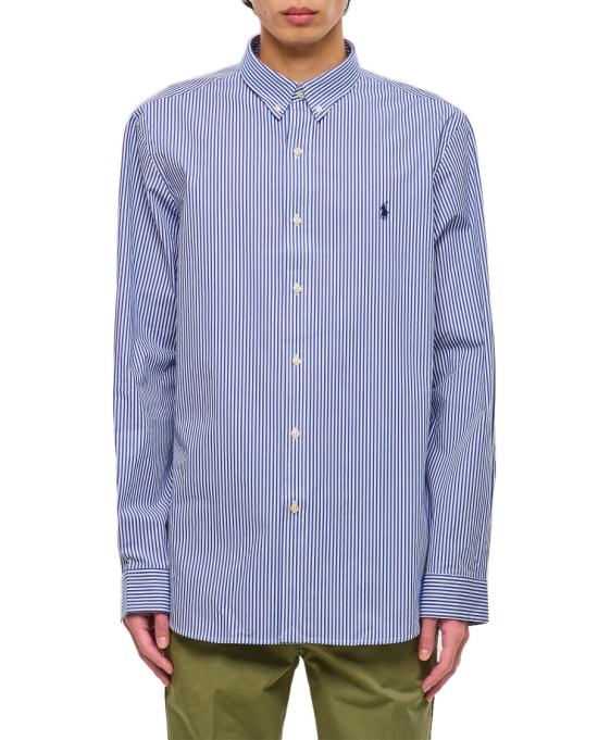 26SS 폴로 랄프로렌 긴팔 셔츠 710928254008BLUEWHITEB Blue