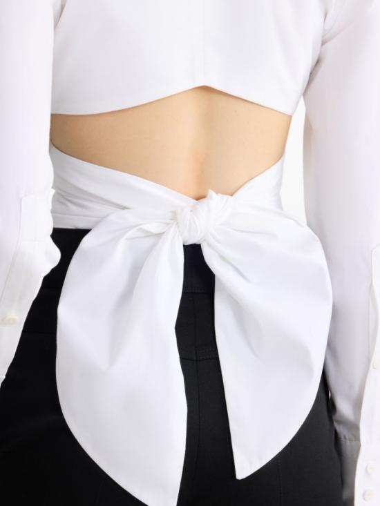 26SS 파투 탑 TO168 0017 001W White - PATOU