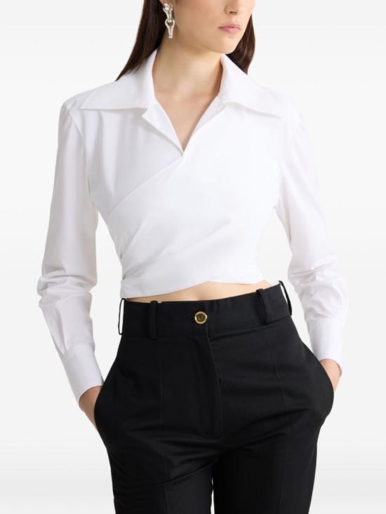 26SS 파투 탑 TO168 0017 001W White - PATOU