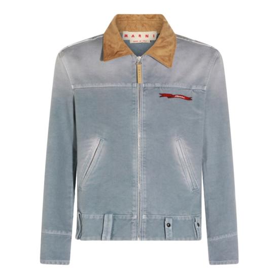 26SS 마르니 데님 자켓 JUMU0205GXUSCY6300B31 Blue
