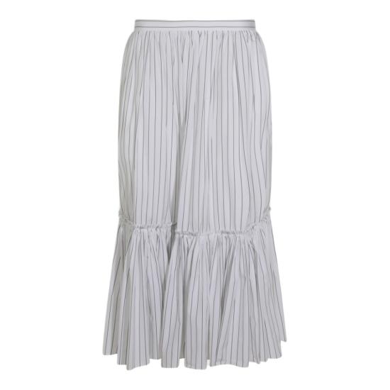 26SS 질샌더 스커트 J02MA0373J45329154 White