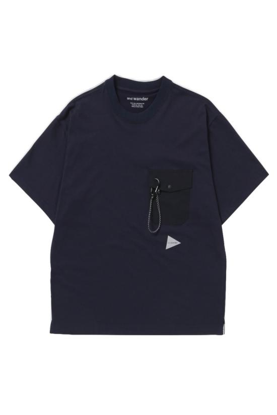 26SS 앤드원더 반팔 티셔츠 5746984075120 Blue