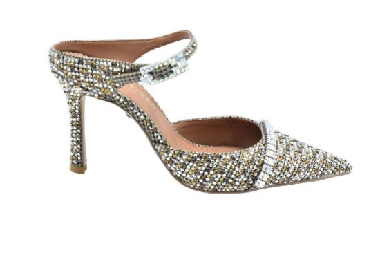 26SS 커트가이거 힐/펌프스 STRASS POINTMULE Grey