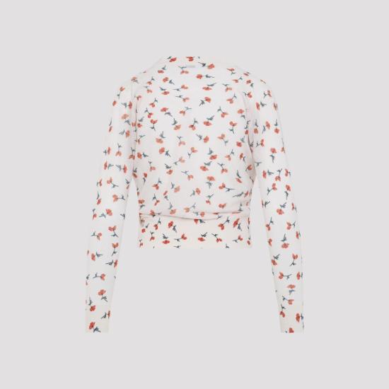 26SS 질샌더 니트웨어 J03HP0024 J15480 White - JIL SANDER