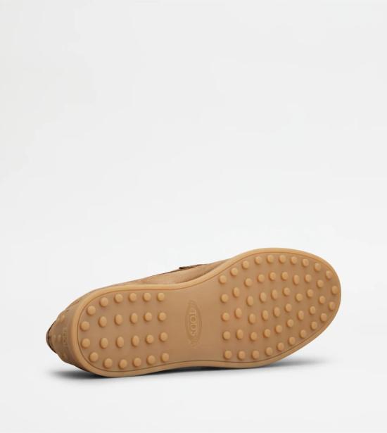 26SS 토즈 스웨이드 슬리퍼 로퍼 XXM78L0AJ30RE0S818 Brown - TODS