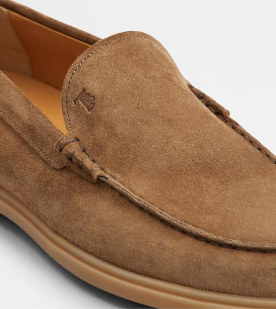 26SS 토즈 스웨이드 슬리퍼 로퍼 XXM78L0AJ30RE0S818 Brown - TODS