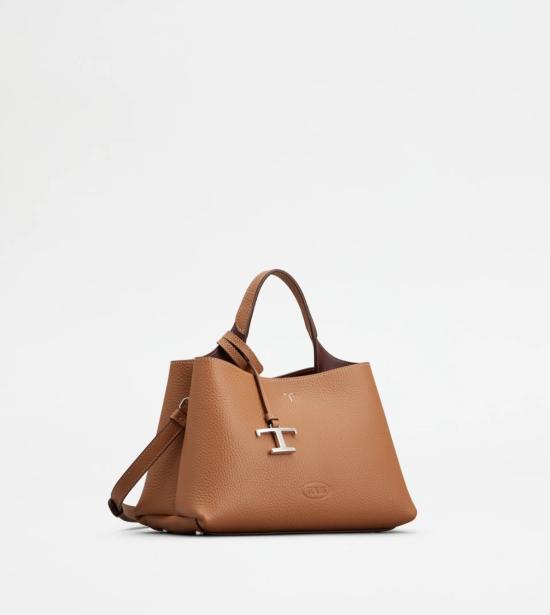 26SS 토즈 마이크로 토트백 XBWAPAEL000QRI9P13 Brown - TODS