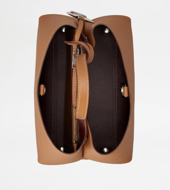 26SS 토즈 마이크로 토트백 XBWAPAEL000QRI9P13 Brown - TODS