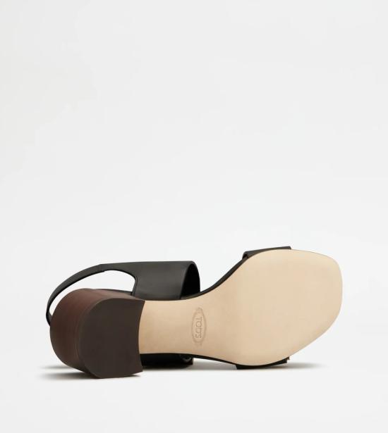 26SS 토즈 샌들 XXW03L0JG10N6MB999 Black - TODS