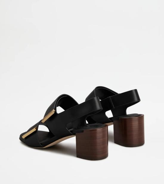 26SS 토즈 샌들 XXW03L0JG10N6MB999 Black - TODS