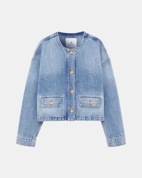 26SS 애니빙 수트 자켓 A 01 11565 WHD33 Washed blue