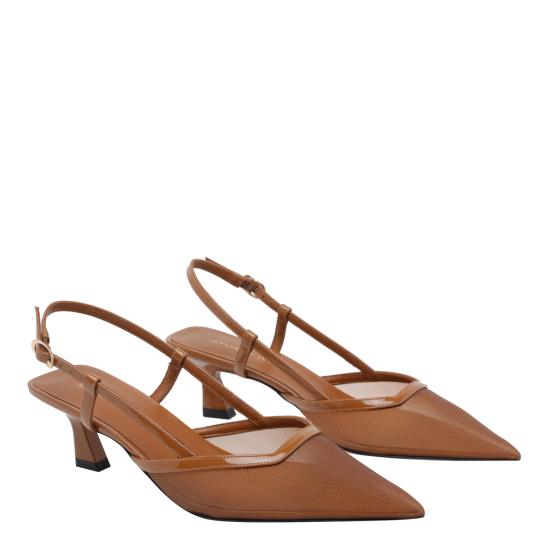 26SS 스튜어트 와이츠먼 힐/펌프스 SN811 VINNIE 50 MHGYVY Brown - STUART WEITZMAN