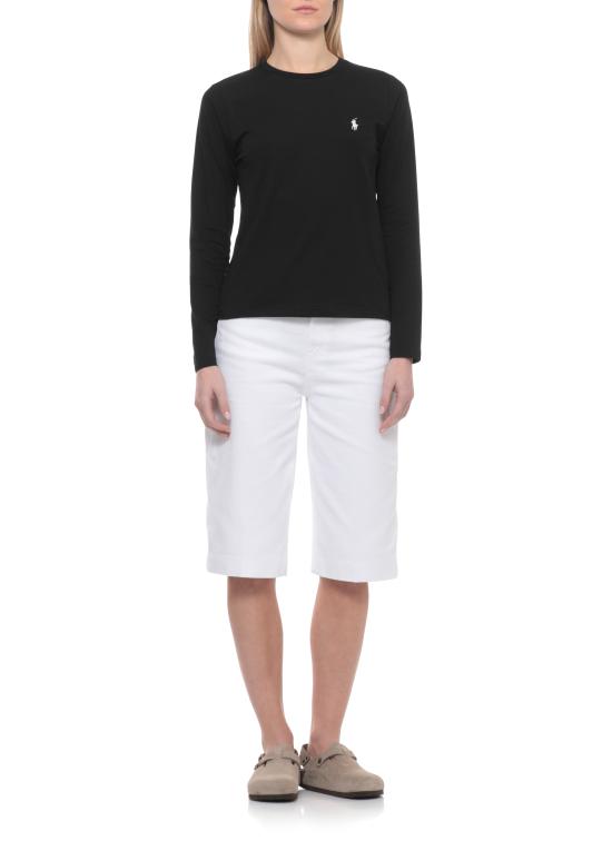 26SS 랄프 로렌 반팔 티셔츠 211B14604 004 Black - RALPH LAUREN