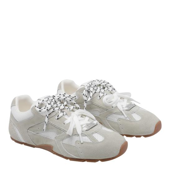 26SS 스티브매든 스니커즈 ASIEL WHT SUEDE Grey - STEVE MADDEN