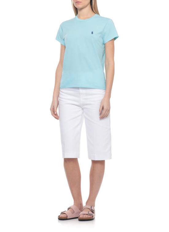 26SS 랄프 로렌 반팔 티셔츠 211B14605 010 Light Blue - RALPH LAUREN