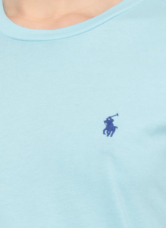 26SS 랄프 로렌 반팔 티셔츠 211B14605 010 Light Blue - RALPH LAUREN