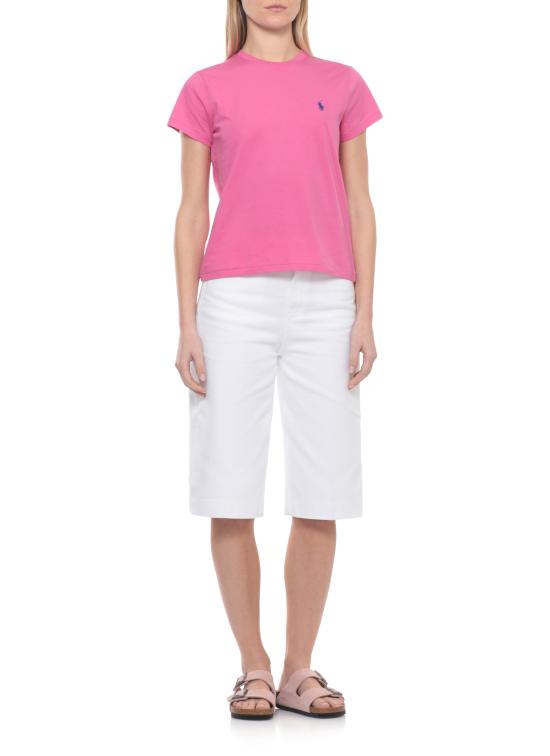 26SS 랄프 로렌 반팔 티셔츠 211B14605 018 Fuchsia - RALPH LAUREN