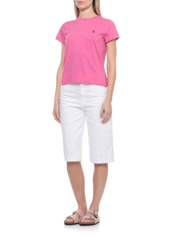 26SS 랄프 로렌 반팔 티셔츠 211B14605 018 Fuchsia - RALPH LAUREN