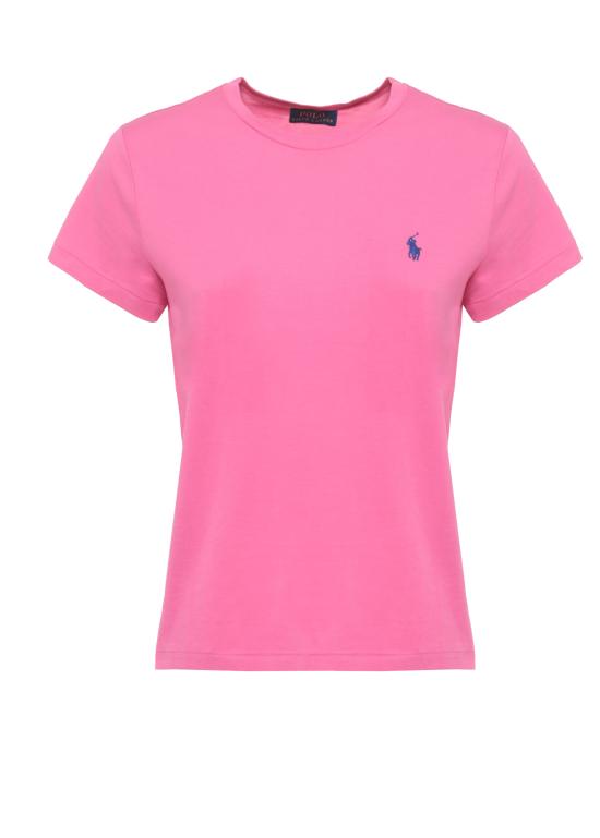 26SS 랄프 로렌 반팔 티셔츠 211B14605 018 Fuchsia