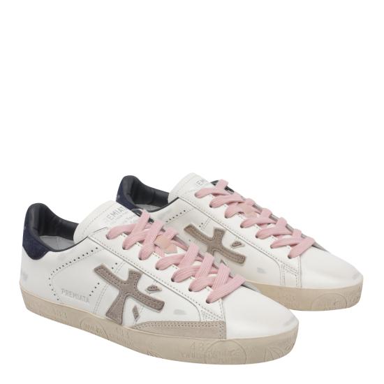 26SS 프리미아타 스티븐 로우 스니커즈 STEVEND 7602 White - PREMIATA